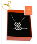 Coffret bijoux argent en acier inoxydable